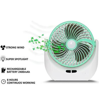 Picture of JY-1880 Mini Table Fan – শক্তিশালী এয়ারফ্লো ও LED লাইট সহ (SA)