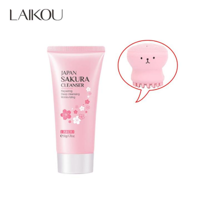 Picture of LAIKOU Japan Sakura Facial Cleanser- 50gm With Gift (OA)-Fresh