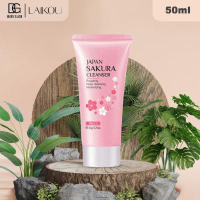 Picture of LAIKOU Japan Sakura Facial Cleanser- 50gm With Gift (OA)-Fresh