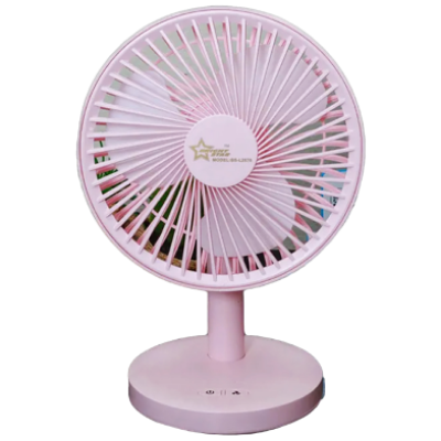 Picture of Bright Star BS-L2876 Rechargeable AC/DC Fan with USB 5V Output – পাওয়ারফুল কুলিং ও মাল্টি-ফাংশনাল ফ্যান! (SEA)
