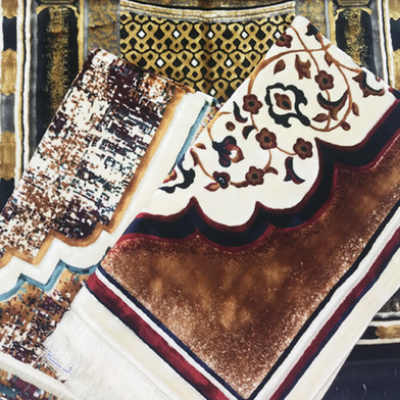 Picture of Safa Teks Premium Jaynamaz (80x120cm) – মাল্টিকালার নামাজের জানামাজ