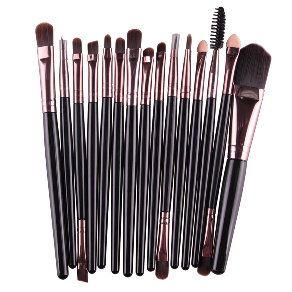 Picture of Maange Eye Brush Set -12 Pcs (Black Colour) (OA)