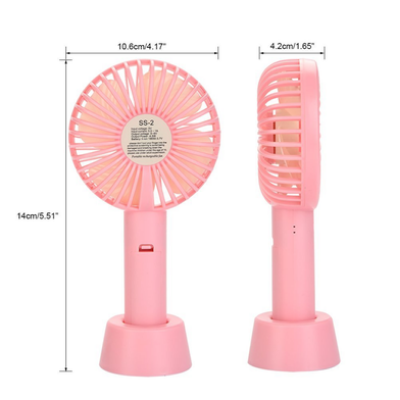 Picture of SS-2 Travel Fan – USB রিচার্জেবল ও লাইটওয়েট ডিজাইন! (SA)