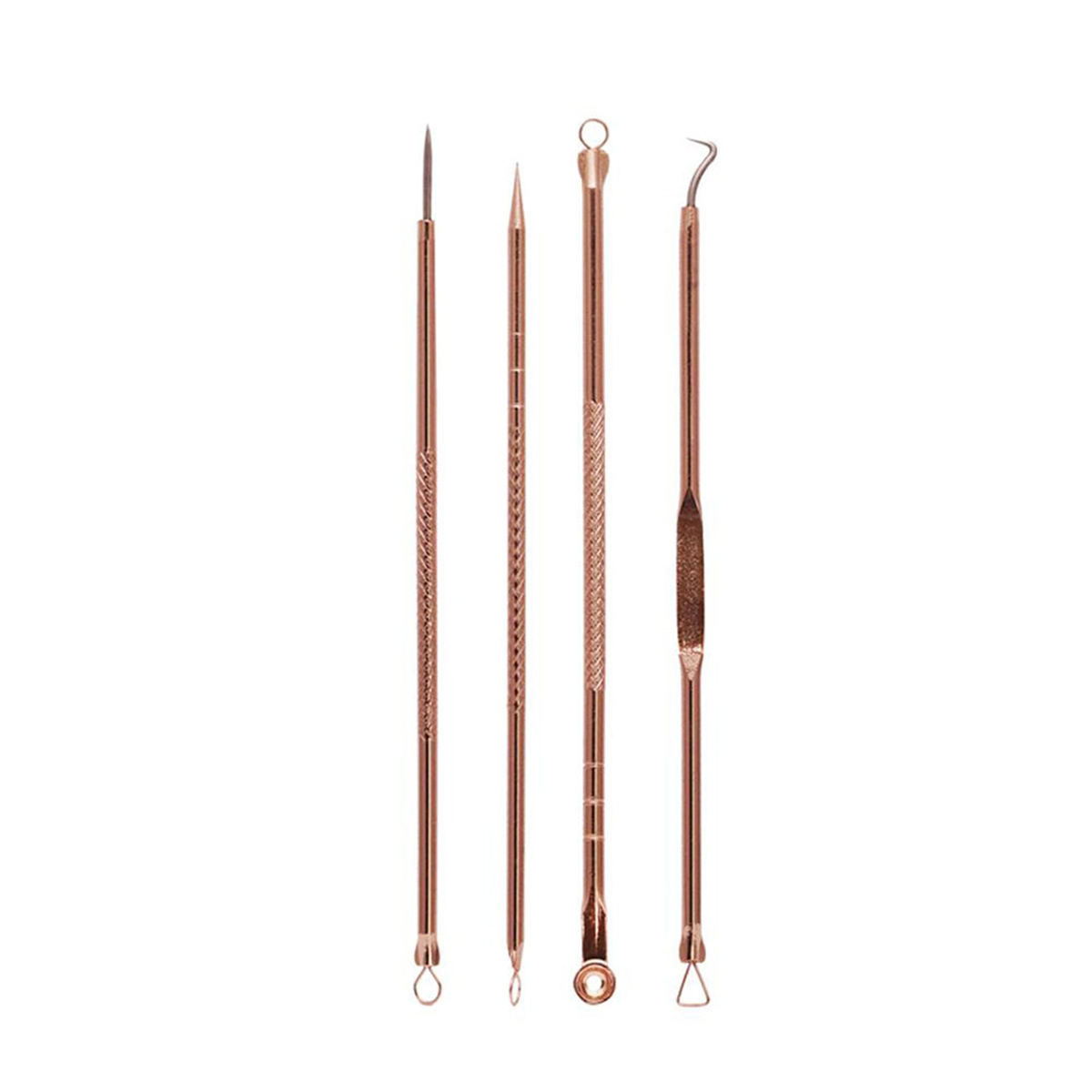 Picture of Lanbena Rose Gold Pimple Acne Blackhead Remover Needle 4pcs (OA)