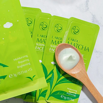 Picture of Laikou Matcha Sleeping Face Mask 15 -Pcs (OA)