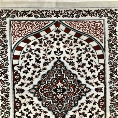 Picture of Safa Tex Multicolor Velvet Platinum Jaynamaz – বিলাসবহুল নরম ও আরামদায়ক জায়নামাজ