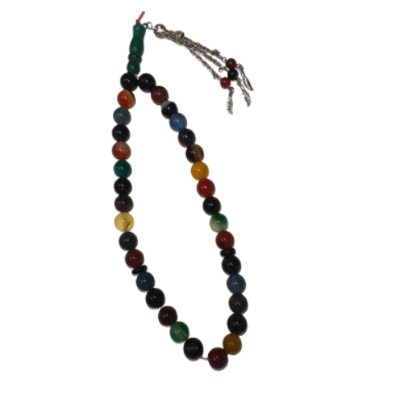 Picture of Akhik Stone Tasbih - 33 Beads | Premium Islamic Prayer Beads (BA)