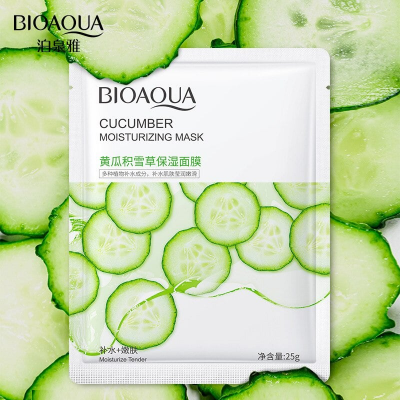 Picture of BIOAQUA Cucumber Moisturizing Nourishing Sheet Mask - 25g (OA)