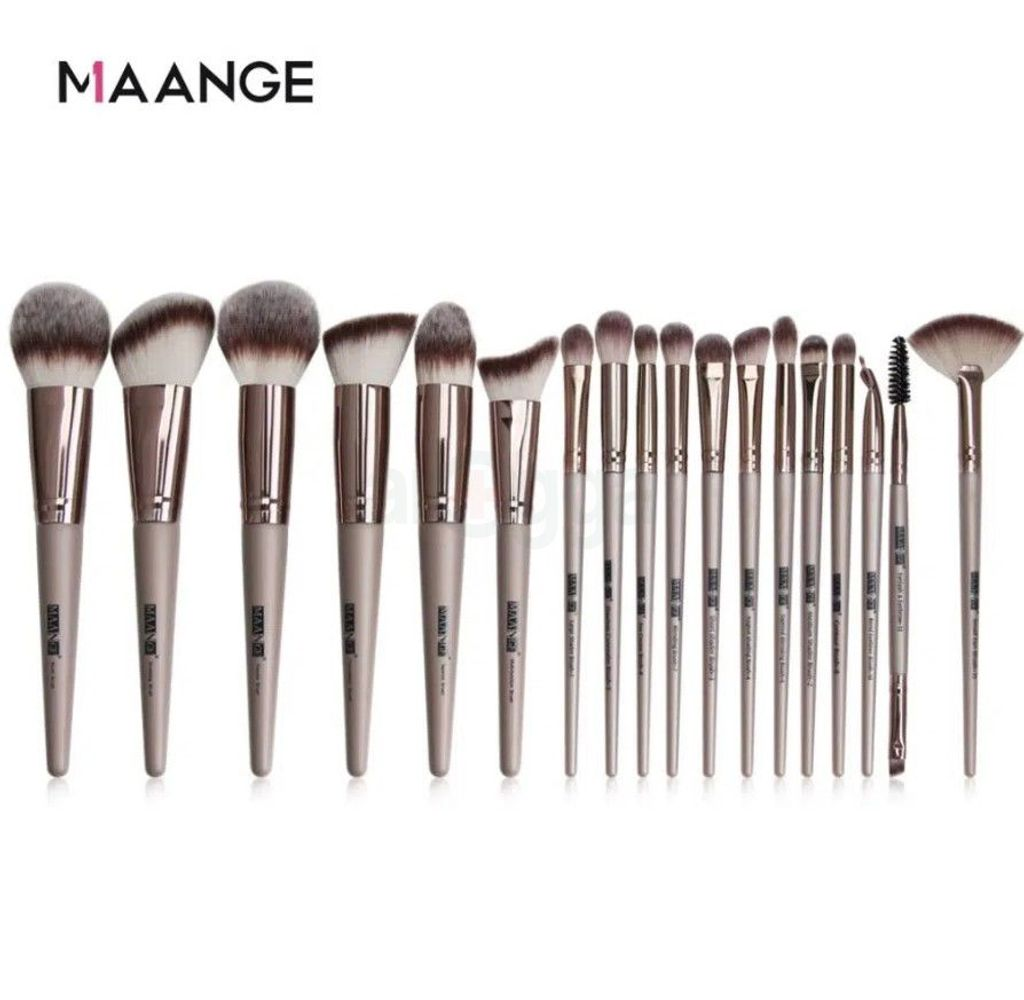 Picture of MAANGE 18Pcs Makeup Brushes Set - Ash Color (OA)