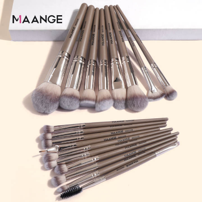 Picture of MAANGE 18Pcs Makeup Brushes Set - Ash Color (OA)