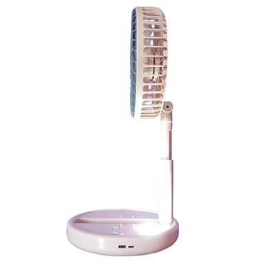 Picture of JYSUPER JY-2215 Professional Rechargeable Fan with LED Light – শক্তিশালী কুলিং ও ব্রাইট LED (SEA)
