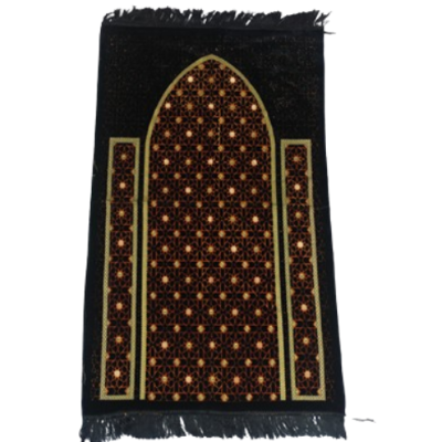 Picture of Safa Teks Turkey Black Colour Jaynamaz (BA)