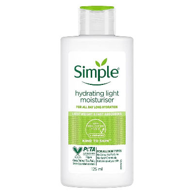 Picture of Simple Kind to Skin Hydrating Light Moisturiser - 125 ml (OA)