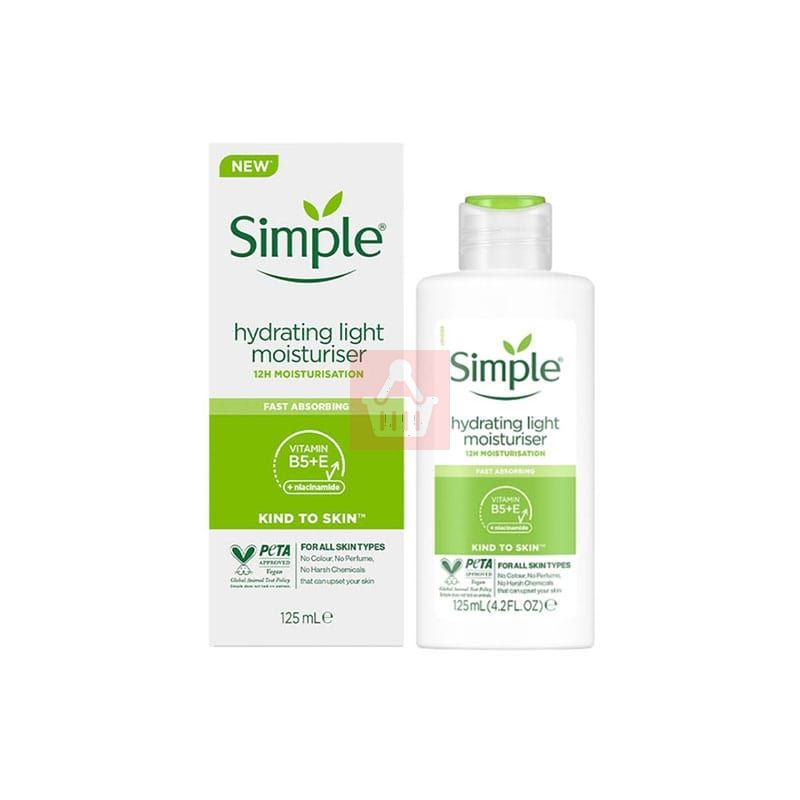 Picture of Simple Kind to Skin Hydrating Light Moisturiser - 125 ml (OA)