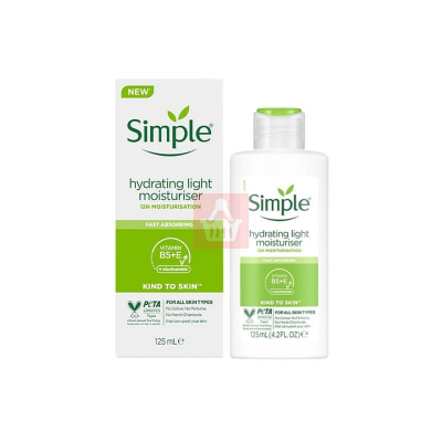 Picture of Simple Kind to Skin Hydrating Light Moisturiser - 125 ml (OA)
