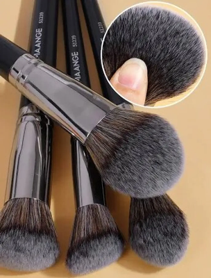 Picture of MAANGE Makeup Brushes Set 18Pcs - Black (OA)
