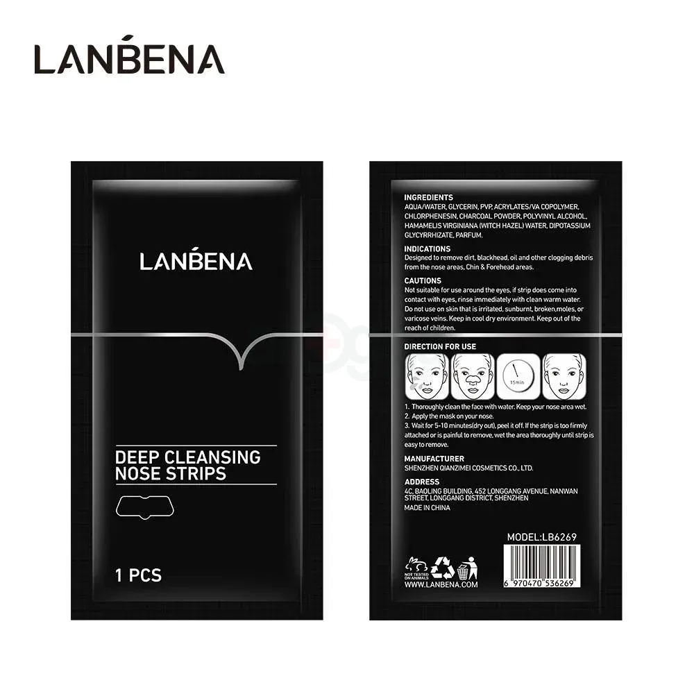 Picture of Lanbena Deep Cleansing Nose STrips 10Pcs (OA)