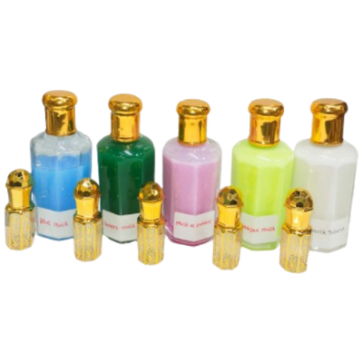 Picture of Body Musk Perfume Five Different Colors of Fragrance - Half-Picked 6 ml-(BA)