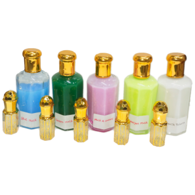 Picture of Body Musk Perfume Five Different Colors of Fragrance - Half-Picked 6 ml-(BA)
