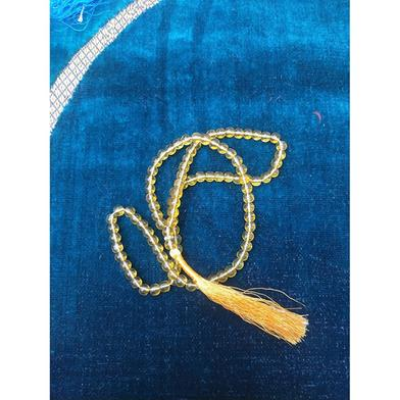 Picture of Tasbih 100 Dana Golden Stone – প্রিমিয়াম মানের ইসলামিক তসবিহ