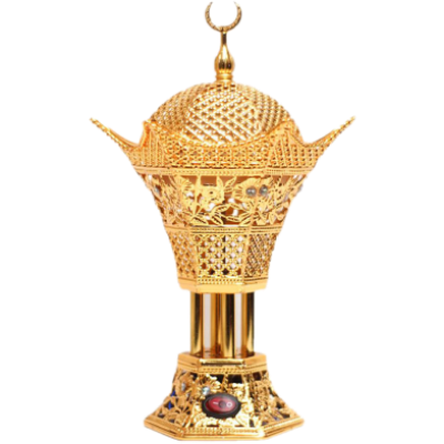 Picture of ✨ Electric Bakhoor Burner Gold - 4558 ✨