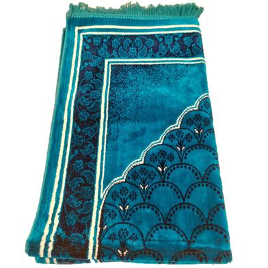 Picture of Al Muslim Prayer Jaynamaz Turkey- Sky Blue Color (Any Design)-(BA)