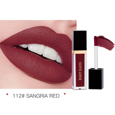 Picture of Beauty Glazed Matte Liquide Lipstick - Singria Red 112 (OA)