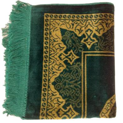 Picture of Al-Iman Turkey Prayer Jaynamaz -জায়নামাজ Bottal Green Color (Any design)-(BA)