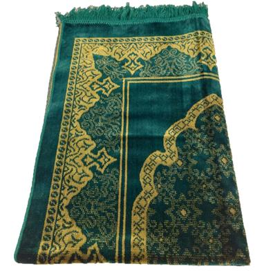 Picture of Al-Iman Turkey Prayer Jaynamaz -জায়নামাজ Bottal Green Color (Any design)-(BA)