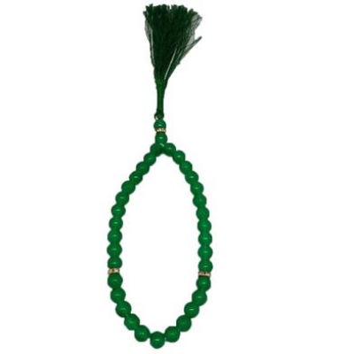 Picture of Taqwa 33 Dana Stone Tasbih-স্টোন তাসবিহ (Green Color)-(BA)