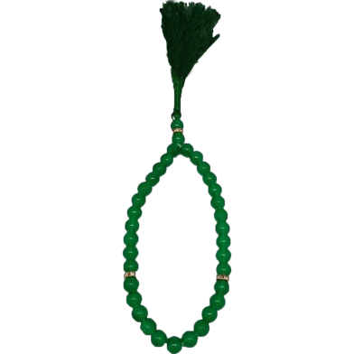 Picture of Taqwa 33 Dana Stone Tasbih-স্টোন তাসবিহ (Green Color)-(BA)