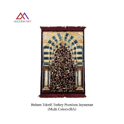 Picture of Buhara Tekstil Turkey Premium Jaynamaz (Multi Color)-(BA)