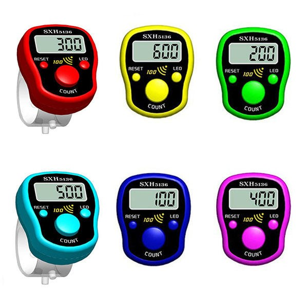 Picture of LED Digital Plastic Tasbih-(BA)