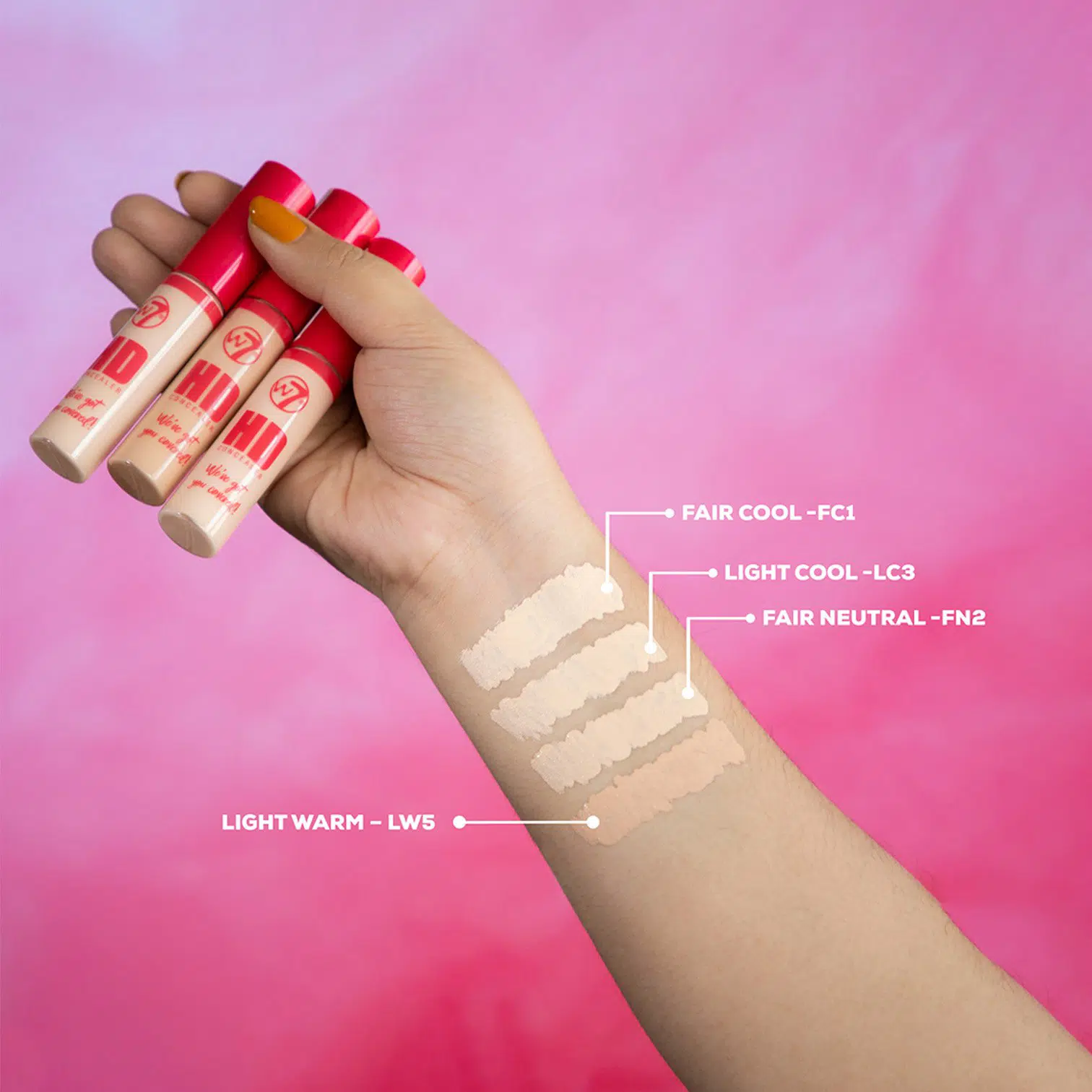 Picture of The W7 HD Concealer - Light Cool (OA)