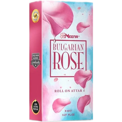 Picture of Meena Bulgarian Rose Premium Quality Roll On Attar 8 ML-(BA)