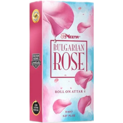 Picture of Meena Bulgarian Rose Premium Quality Roll On Attar 8 ML-(BA)