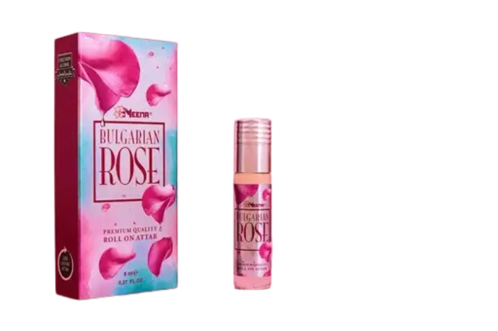 Picture of Meena Bulgarian Rose Premium Quality Roll On Attar 8 ML-(BA)