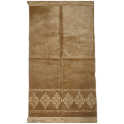 Picture of AL Rashed Turkey Premium Prayer Jaynamaz Matblack Colour- (Any Design)-(BA)