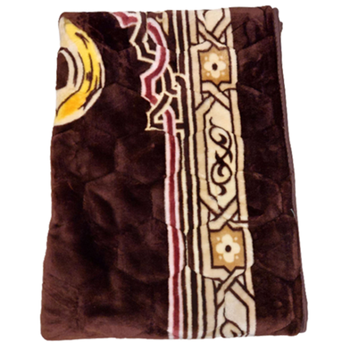 Picture of Soft Muslim Prayer Jaynamaz-জায়নামাজ (Any Design) -Coffee Color-(BA)