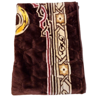 Picture of Soft Muslim Prayer Jaynamaz-জায়নামাজ (Any Design) -Coffee Color-(BA)