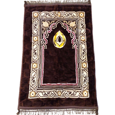 Picture of Soft Muslim Prayer Jaynamaz-জায়নামাজ (Any Design) -Coffee Color-(BA)