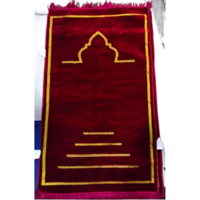 Picture of Evrentex E-Tex Muslim Prayer Mat Normal Jaynamaz (জায়নামায) -Brown Color-Any Design-(BA)