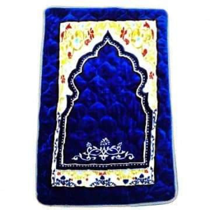 Picture of Taqwa China Soft Muslim Prayer Jaynamaz (Blue) জায়নামাজ - Any Design-(BA)