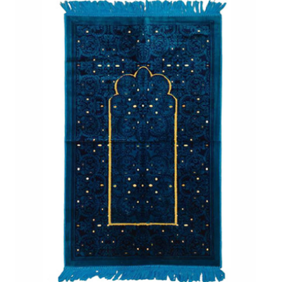 Picture of Masjid Comfort Jaynamaz for Prayer - Deep Green (Any design)-(BA)