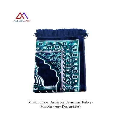 Picture of Muslim Prayer Aydin Jori Jaynamaz Turkey-Maroon - Any Design-(BA)