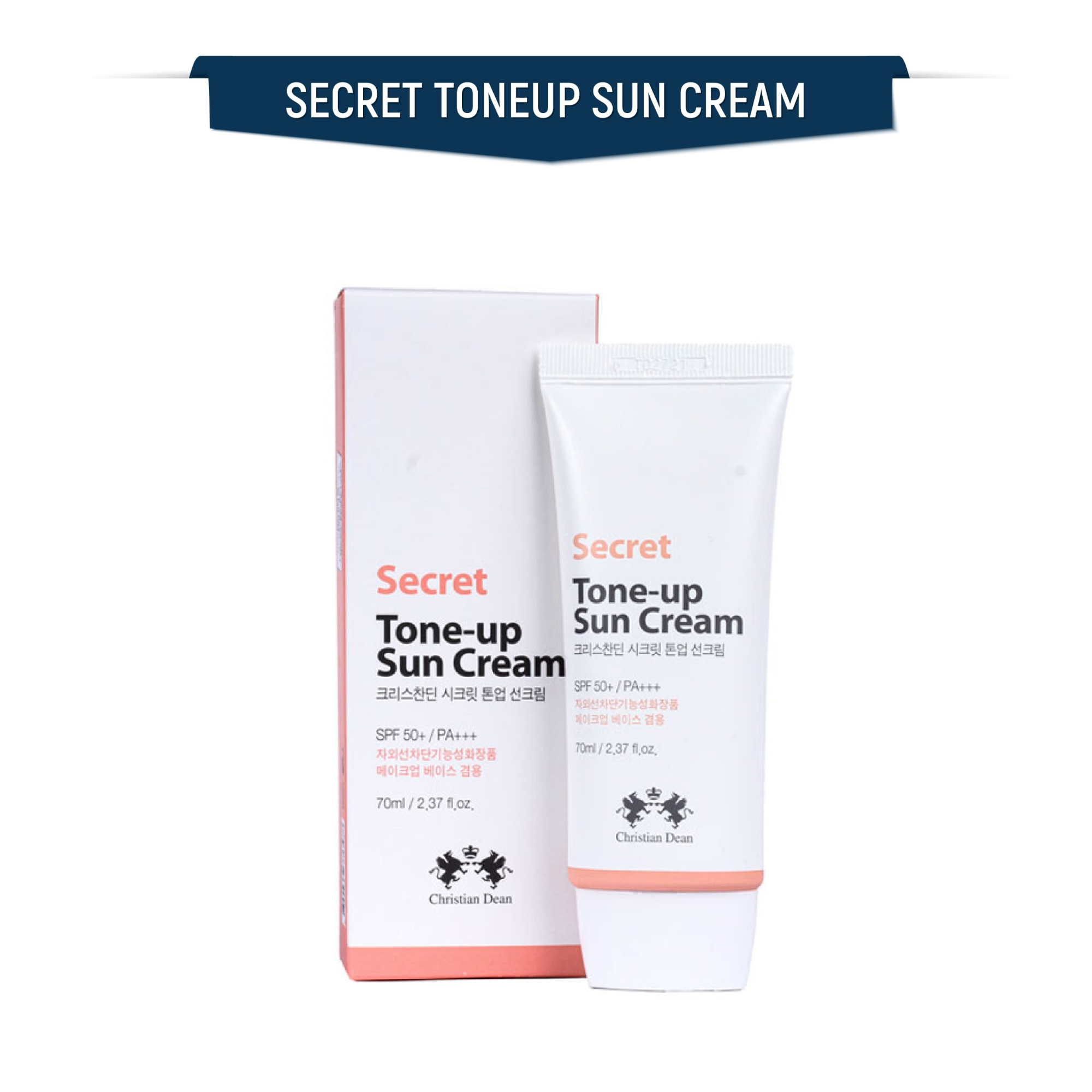 Picture of Christian Dean Secret Tone-up Sun Cream 70ml (OA)