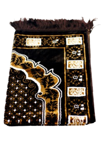 Picture of Muslim Prayer Jori Jaynamaz (জায়নামায) Turkey - Choclate Color- Any Design-(BA)
