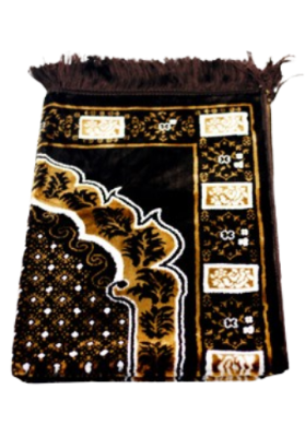 Picture of Muslim Prayer Jori Jaynamaz (জায়নামায) Turkey - Choclate Color- Any Design-(BA)