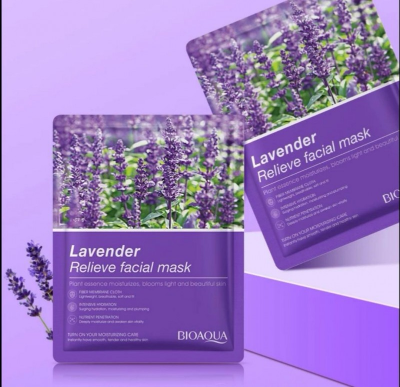 Picture of Bioaqua Lavender Relieve Facial Mask 35g (OA)