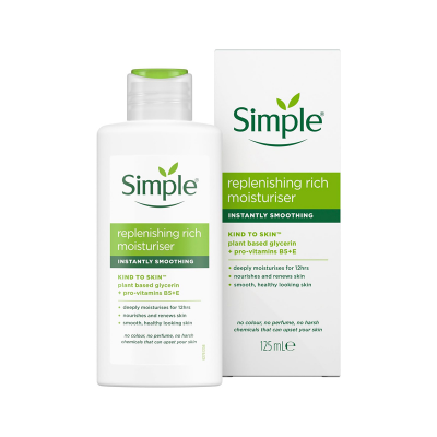 Picture of Simple Kind To Skin Replenishing Rich Moisturiser 125Ml (OA)